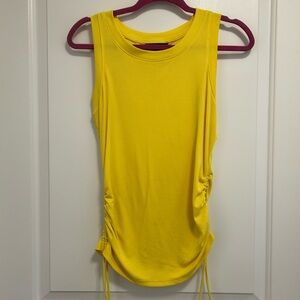 Simply Vera Vera Wang Bright Yellow Tank Top